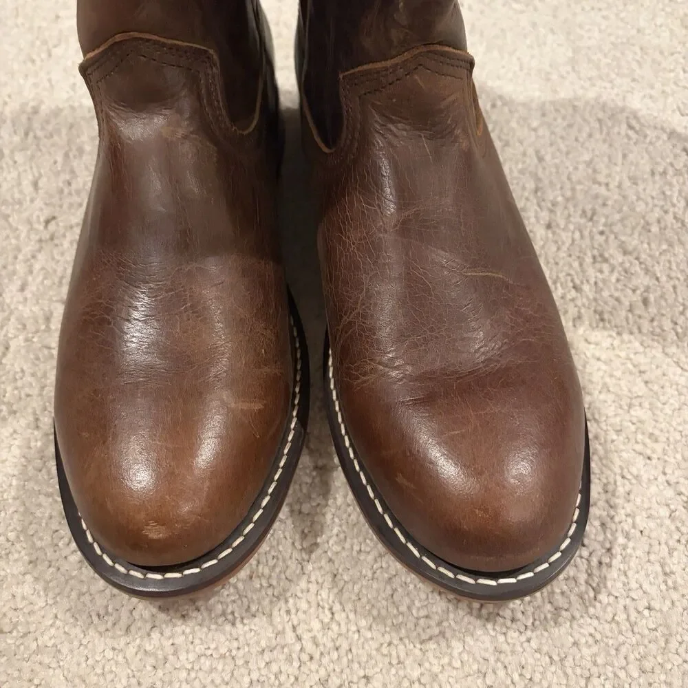 EUC Justin Boots Women’s Holland Western Boots Size 10 Brown RP3311 Cowboy